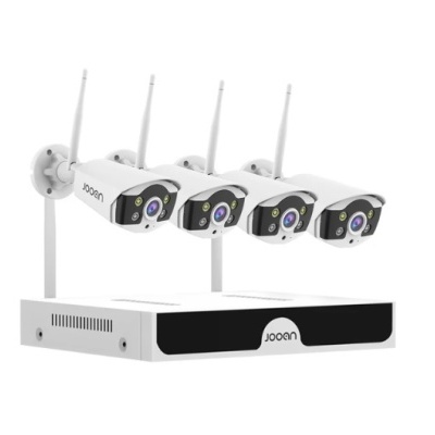 Kit CCTV WiFi videovigilância 8CH 4/8 câmaras 3MP
