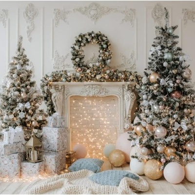 Fundo para cenário fotografia vinil - Natal