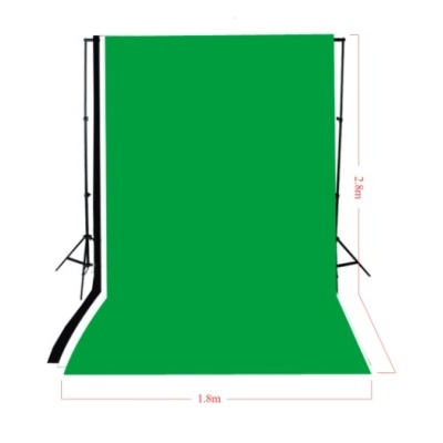 Kit de iluminação fotografia e vídeo com fundos