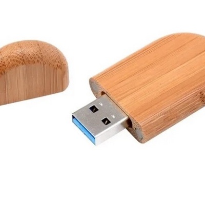 Pen drive madeira USB 3.0 gravação logótipo personalizável