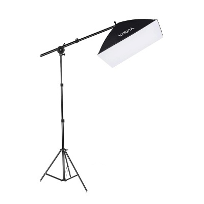 Tripé girafa extensível para luzes de estúdio