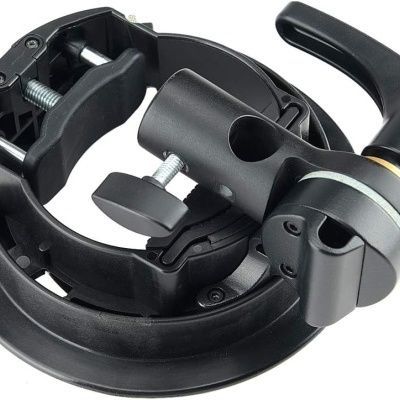 Suporte com montagem Bowens para Speedlite Flash e tripé e softbox - adaptavel ao V1, AD300, etc