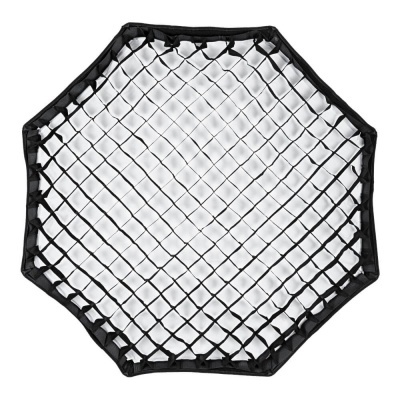 Softbox octagonal 95cm + grelha para flash strobe Godox Bowens