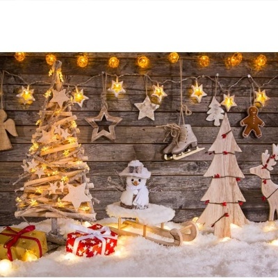 Fundo para cenário fotografia vinil - Natal 2,1x1,5m