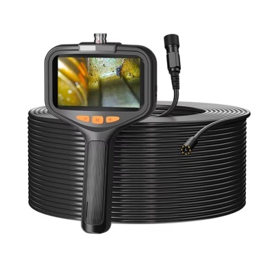 Endoscópio 30 / 50 / 100 metros HD impermeável com bateria 4,3"