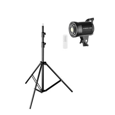 Projetor estúdio foto e vídeo, montagem Bowens iluminador LM135Bi, 135W, 3200K-5600K