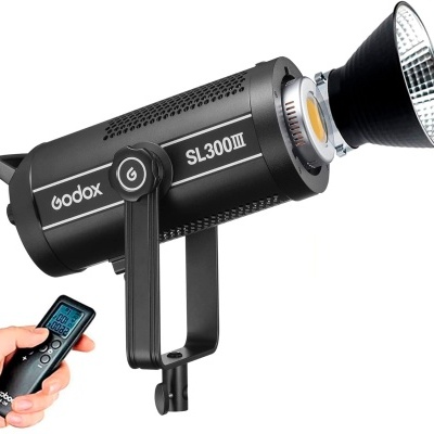 Godox iluminador LED SL300III foco luz contínua 300W