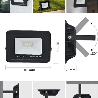 Foco LED projetor 10W 1000LM exterior