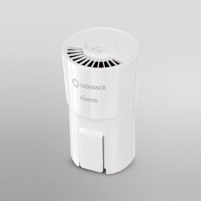 Purificador de Ar LED UV-C USB com filtro HEPA