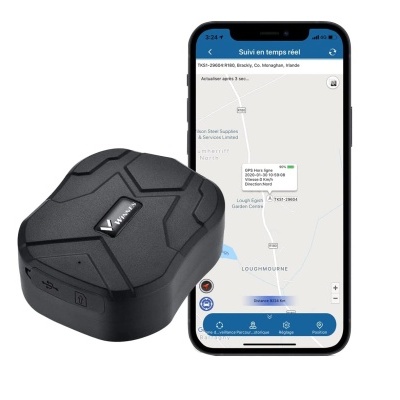 Localizador GPS grande autonomia 10000mAh à prova de água TK905B