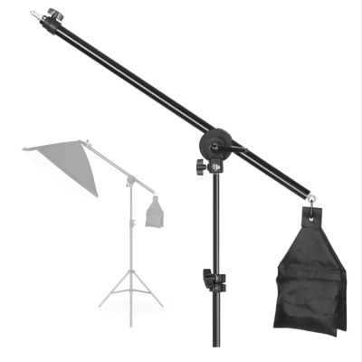 Tripé girafa extensível para luzes de estúdio