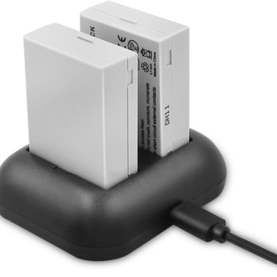 Para câmaras Canon - Kit 2 baterias + carregador - vários modelos