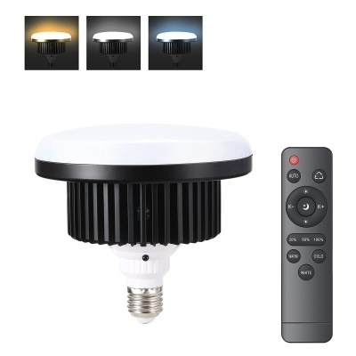 Módulo LED com encaixe lâmpada E27 iluminação estúdio foto vídeo