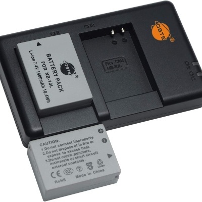 Para câmaras Canon - Kit 2 baterias + carregador - vários modelos