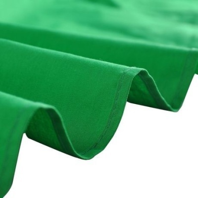 Fundo algodão para foto e vídeo verde, preto ou branco