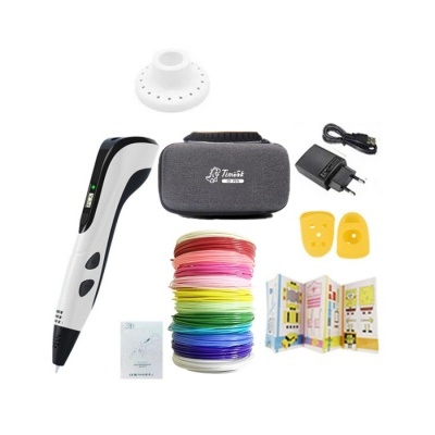 Caneta 3D nova versão + acessórios + 50m PLA