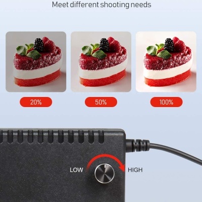 Box para fotografia produto mini estúdio 60x60x60cm iluminação caixa fundos vinil