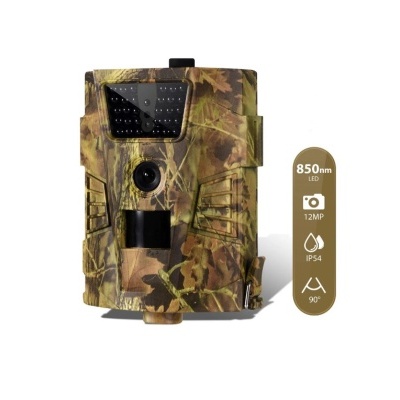 Câmara de caça portátil visão noturna gravação em deteção movimento