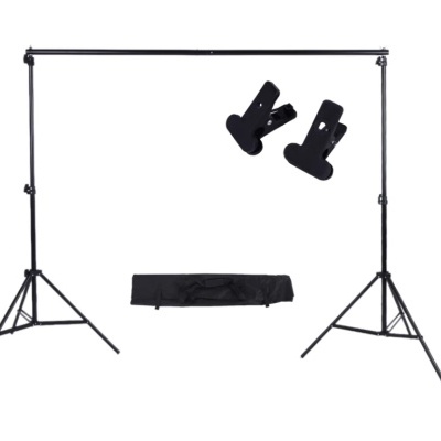 Estrutura para fundos fotografia / vídeo tripés + barras