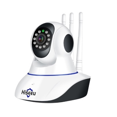 Câmara rotativa 360 full HD 1080p wifi áudio bidirecional e app