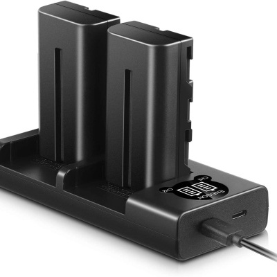 Para câmaras Sony - Kit 2 baterias + carregador - vários modelos