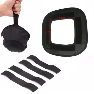 Softbox difusor quadrada 41cm para iluminador Youngnuo e Neewer