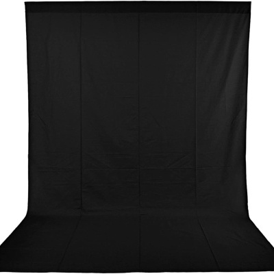 Fundo algodão para foto e vídeo verde, preto ou branco