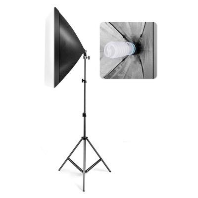 Caixa de luz - iluminação fotografia luz contínua Soft Box 5500K