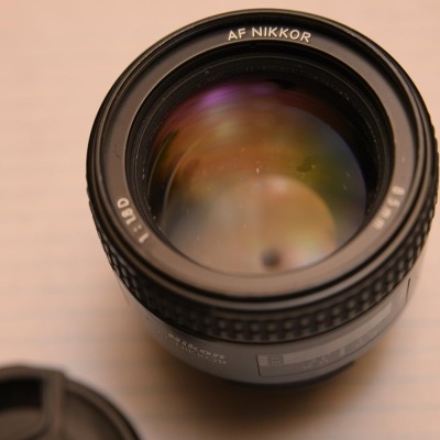 Objetiva Nikon 85mm f/1.8