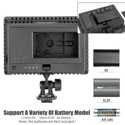 Iluminador câmara foto vídeo DSLR universal multimarca led