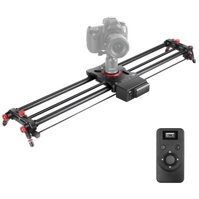 Slider Motorizado 2,4G 80cm Fibra de carbono e alumínio