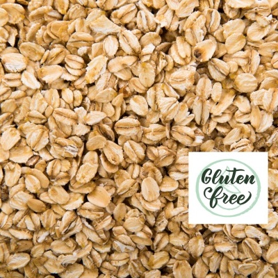 Flocos de aveia sem glutén