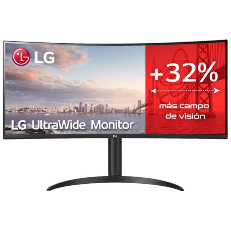 LG 34WP75CP-B 34 QHD VA 160Hz UltraWide Curvo FreeSync Preto LG 34WP75CP-B 34 QHD VA 160Hz UltraWide Curvo FreeSync Preto