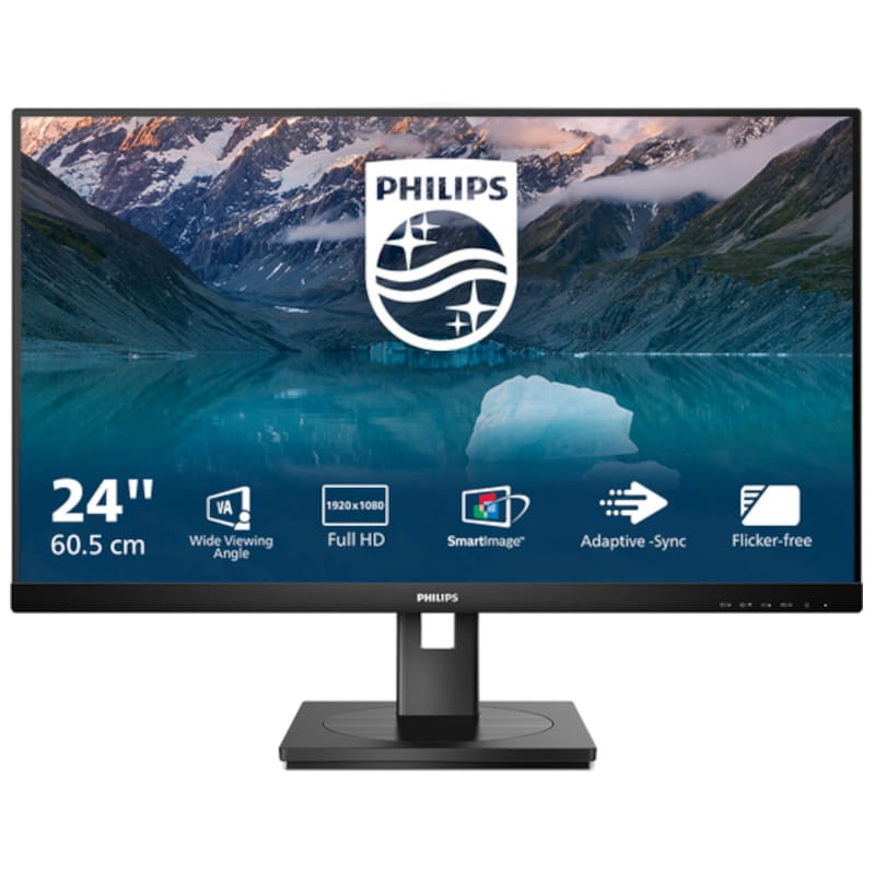 Philips S Line 242S9JML/00 24 FullHD IPS Preto Philips S Line 242S9JML/00 24 FullHD IPS Preto