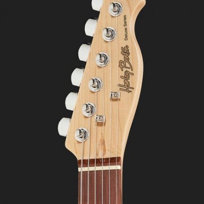 Harley Benton TE-90QM Trans Red