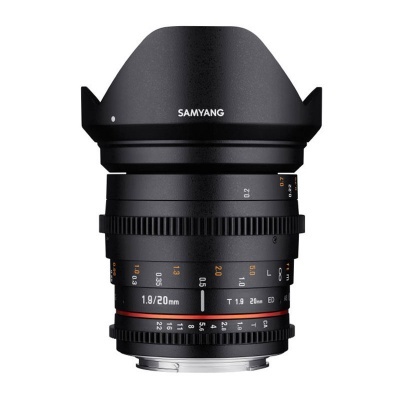 Samyang 20mm T1.9 VDSLR ED AS UMC Canon EF-M-mount