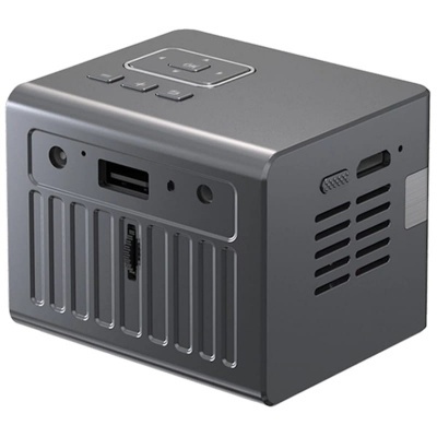 Mini Projetor DLP C50 com tripé