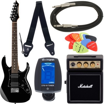 Harley Benton RG-Junior BK Bundle Harley Benton RG-Junior BK Bundle