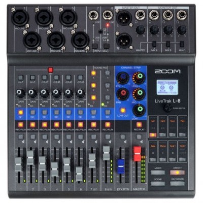 Zoom LiveTrak L-8