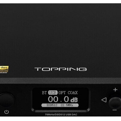 Topping Audio D50s Black