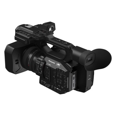 Câmara de vídeo profissional Panasonic 4K preta