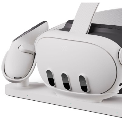 Base de carregamento sem fios Meta Quest 3 Branca