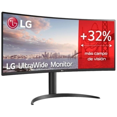 LG 34WP75CP-B 34 QHD VA 160Hz UltraWide Curvo FreeSync Preto LG 34WP75CP-B 34 QHD VA 160Hz UltraWide Curvo FreeSync Preto