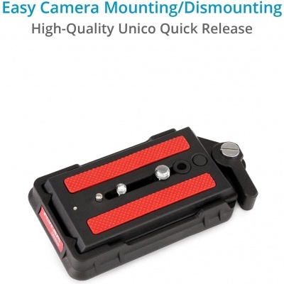 FLYCAM-5000 stabilizer with Comfort arm and vest | professional Body Mounted stabilization System for DSLR cameras up to 5kg / 11lb + storage bag