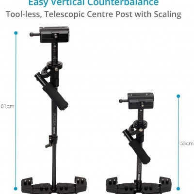 Flycam Galaxy Dual Arm & Vest with Redking Video Camera Stabilizer (FLCM-GLXY-RK) Professional Stabilization System