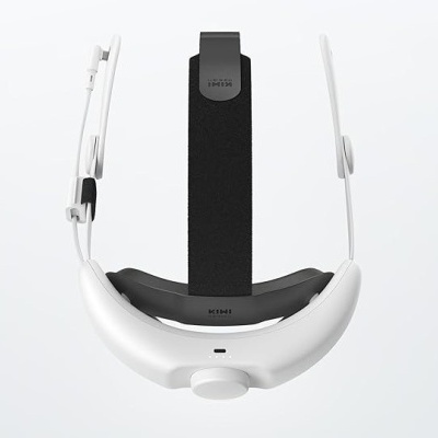 KIWI correia com bateria de 6400mAh compatível com Meta Quest 3S/Quest 3