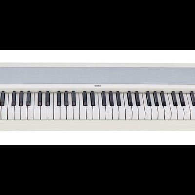Piano digital Yamaha branco com teclado completo