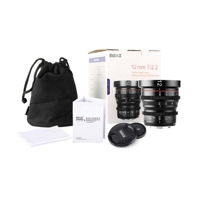 Meike MK-12mm T2.2 MFT-mount objectief