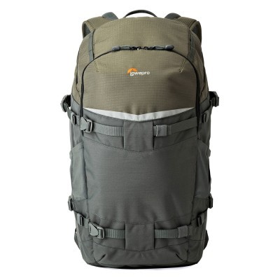 Lowepro Flipside Trek BP 450 AW Cinza / Verde Escuro