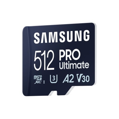 Samsung 512GB Micro SD Pro Ultimate UHS-I U3 A2 V30 200MB Samsung 512GB Micro SD Pro Ultimate UHS-I U3 A2 V30 200MB